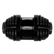 Dumbbell Halter Gallant Regulável Anilhas 40Kg Com Base Elite Pro  (GDB40R0A-PT)