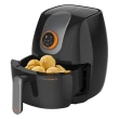 Fritadeira Elétrica Digital sem Óleo 3L Cadence Cook Fryer Preta 1250W 220V FRT526